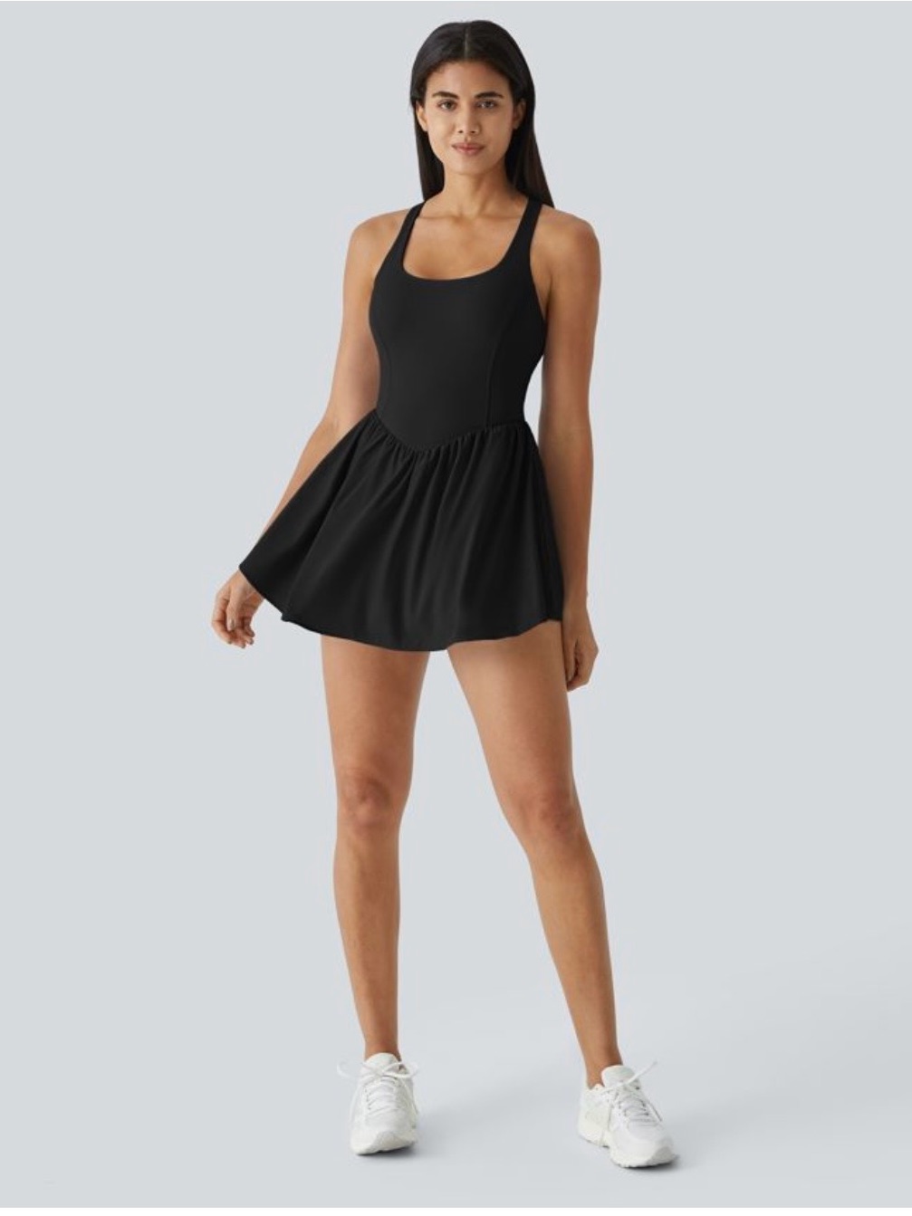Breezeful Corset 2 In 1 Pocket Mini Quick Dry Flowy Pickleball Mini Dress